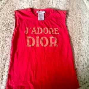Vintage 100% Authentic Christian Dior tank
